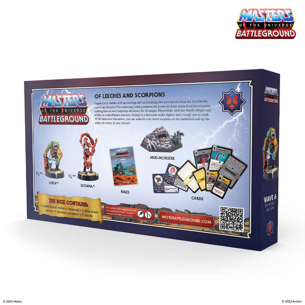 Masters of the Universe Wave 6: Evil Horde faction (IT)