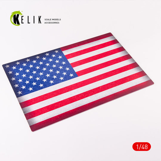 USA Flag - Acrylic 3 mm (410 x 270 mm) (410 g)