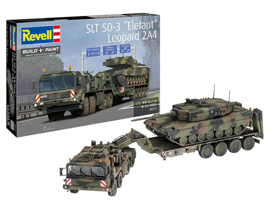 SLT 50-3 "Elefant" + Leopard 2A4