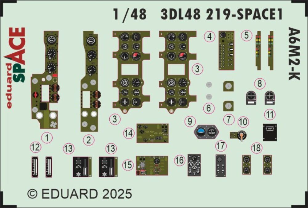 A6M2-K SPACE  EDUARD
