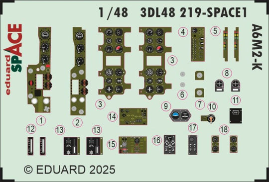 A6M2-K SPACE  EDUARD