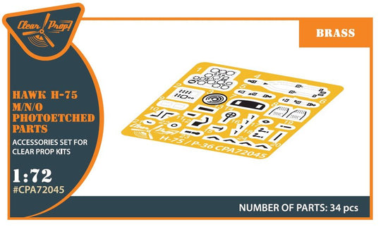 Hawk H-75 M/N/O PE parts for CP kits CP72021/CP72022/CP72029
