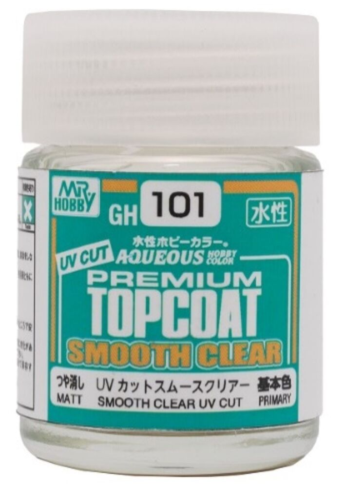 Mr Hobby -Gunze Premium Top Coat Smooth Clear UV Cut (Matt)