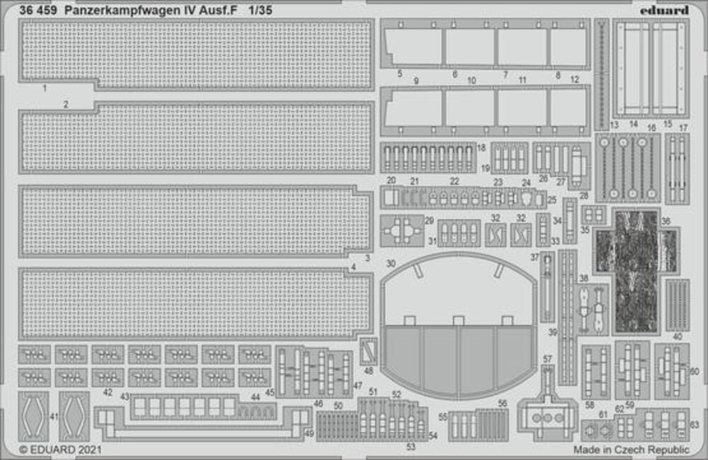 Panzerkampfwagen IV Ausf.F 1/35 for TAMIYA