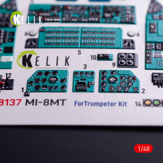 Mi-8MT - interior 3D decals for Trumpeter kit