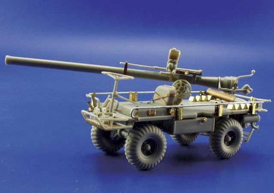 M-274 Mule mit 106 mm-Geschütz Fotoätzsatz