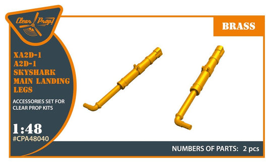 XA2D-1, A2D-1 Skyshark main landing legs for CP kits