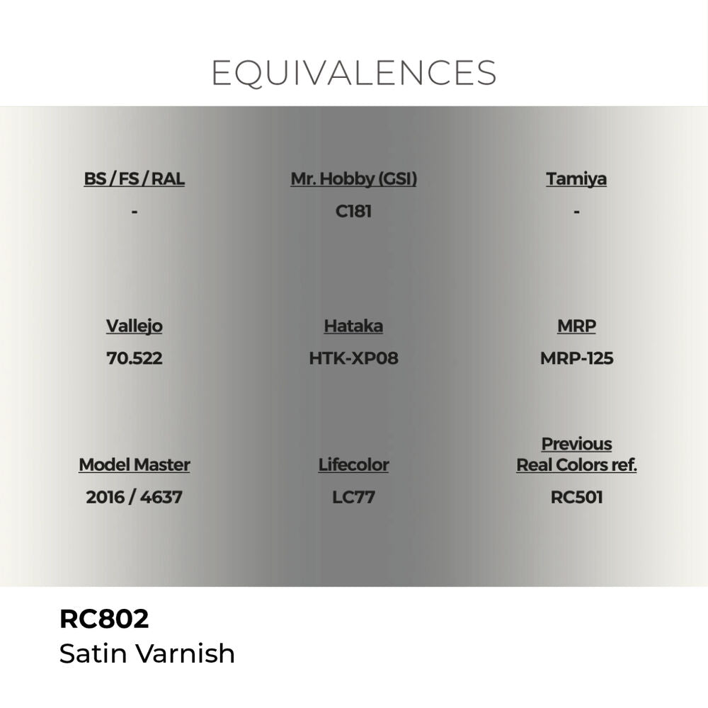 Real Colors: Satin Varnish 17 ml.