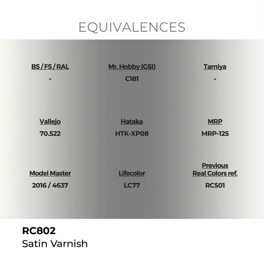 Real Colors: Satin Varnish 17 ml.