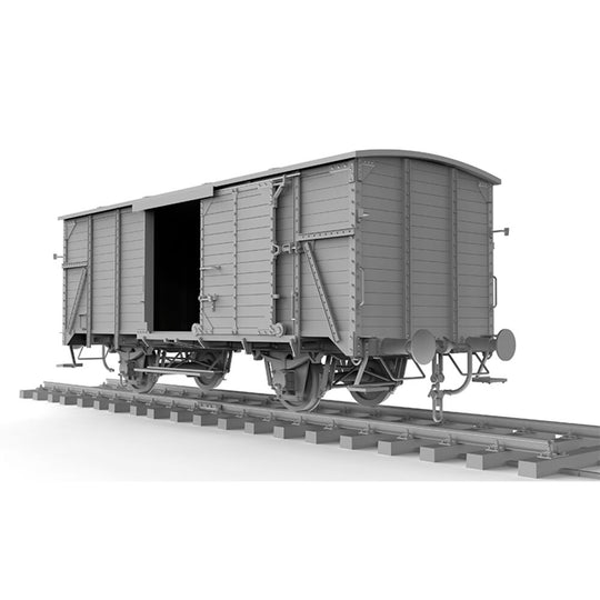 GERMAN RAILWAY COVERED G10 WAGON GEDECKTER GÜTERWAGEN G10 1/35