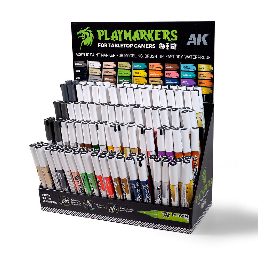 CARDBOARD DISPLAY PLAYMARKERS