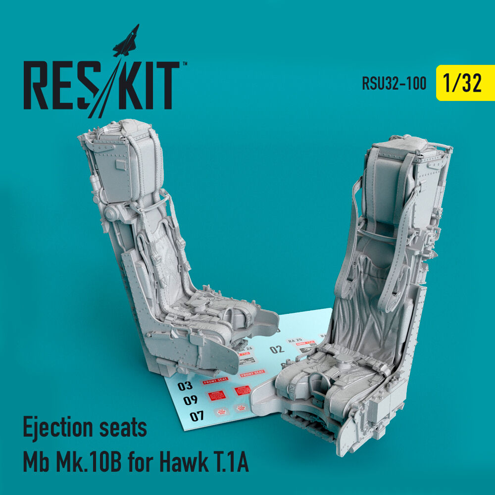 Ejection seats Mb Mk.10B for Hawk T.1A (3D Printed)