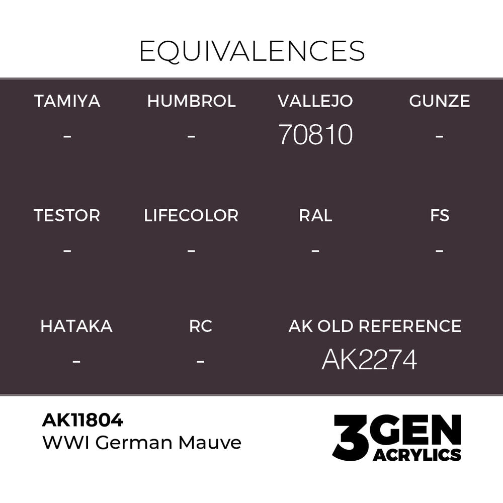 WWI German Mauve
