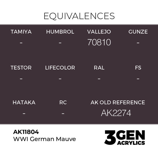 WWI German Mauve