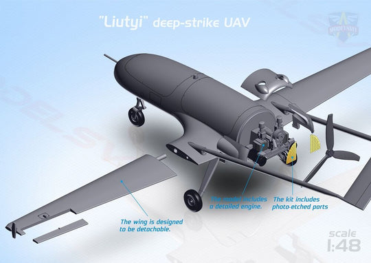 An-196 Liutyi deep-strike UAV (1/48)