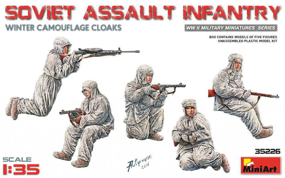 Soviet Assault Infantry (Win.Camouflage Cloaks)