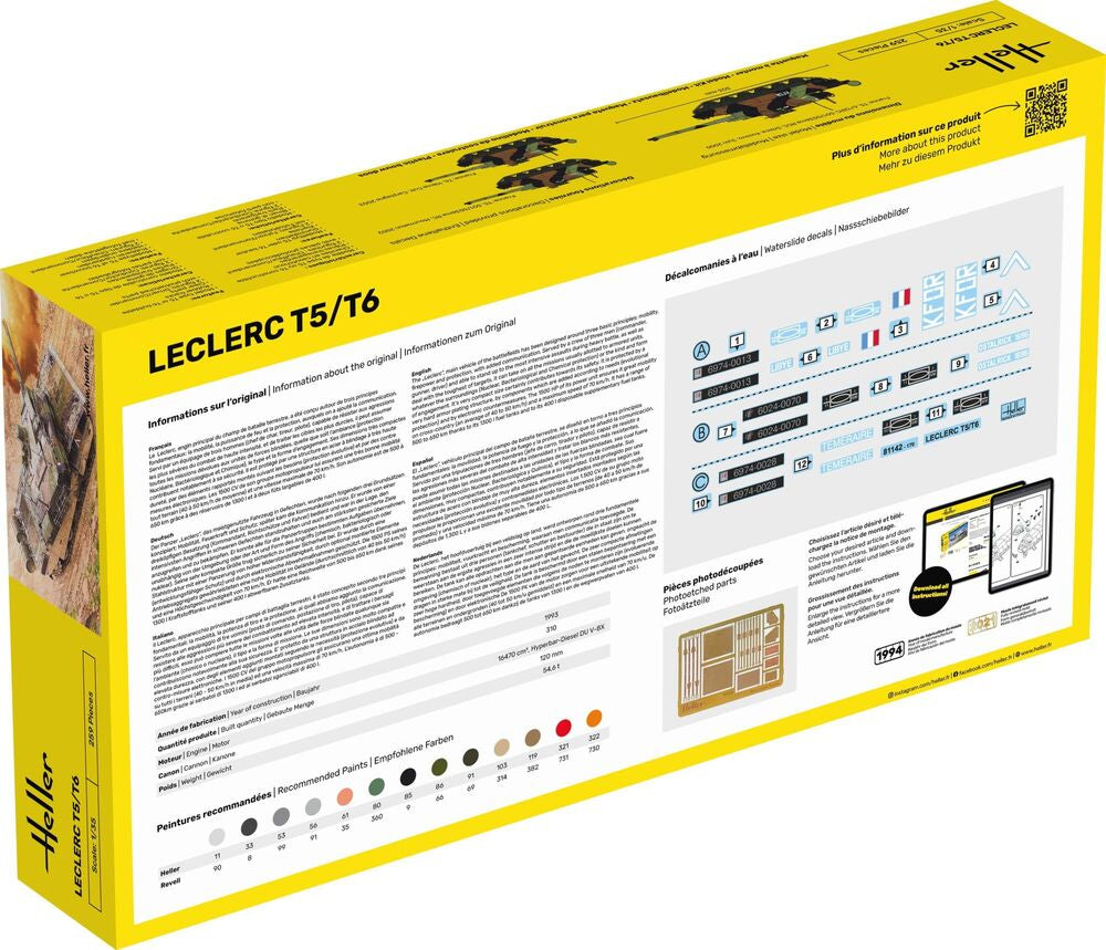 STARTER KIT Leclerc T5/T6