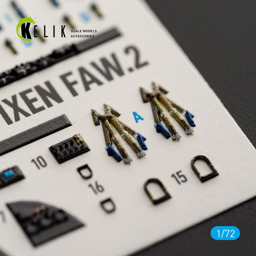 SEA VIXEN FAW.2 - interior 3D decals for Cyberhobby