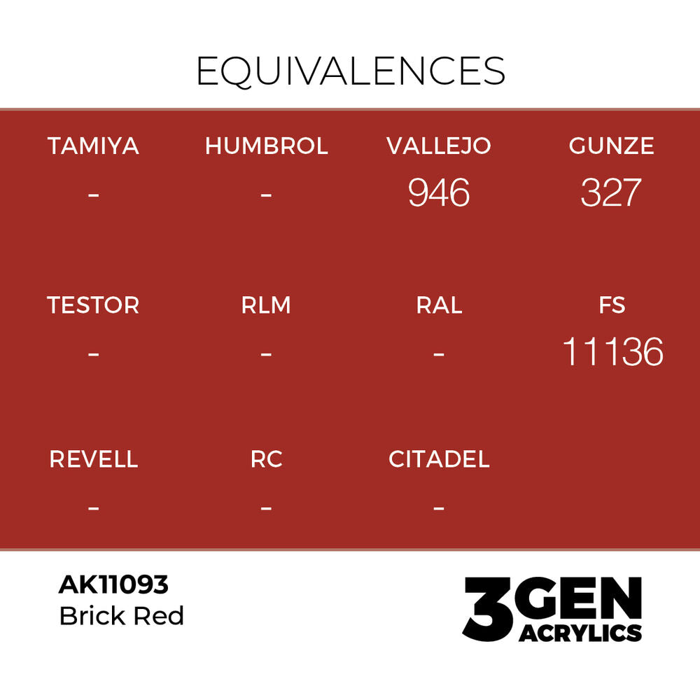 Brick Red 17ml