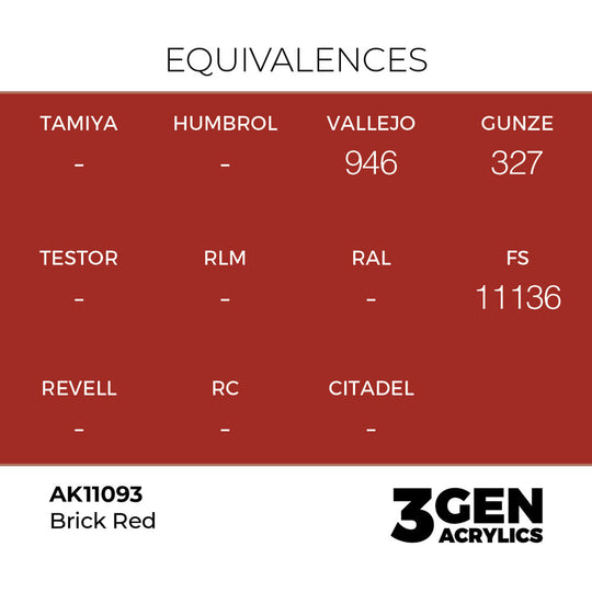 Brick Red 17ml