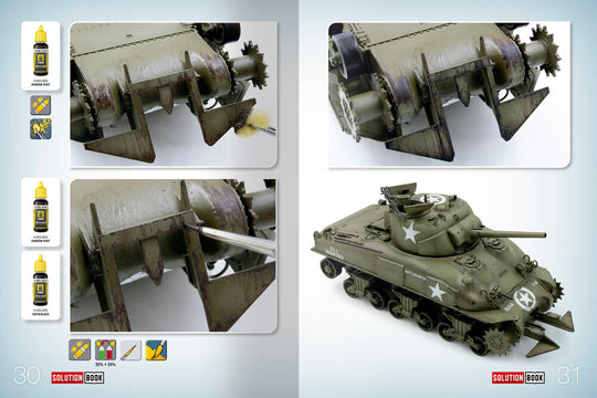 SOLUTION BOOK 22 - How to Paint WWII ETO vehicles - MULTILINGUAL BOOK