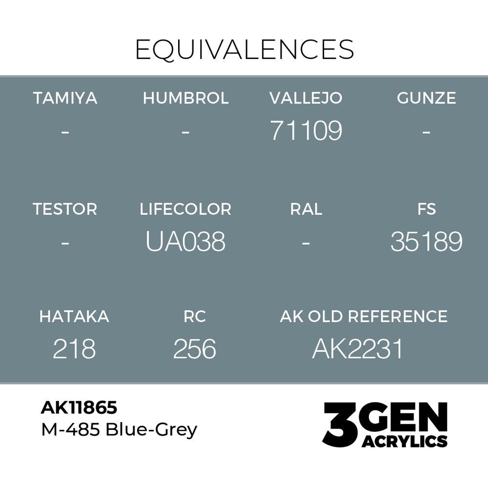M-485 Blue-Grey