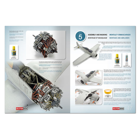 SOLUTION BOOK PREMIUM 32 - How to Paint Late WWII Luftwaffe Aircraft (Multilingual)