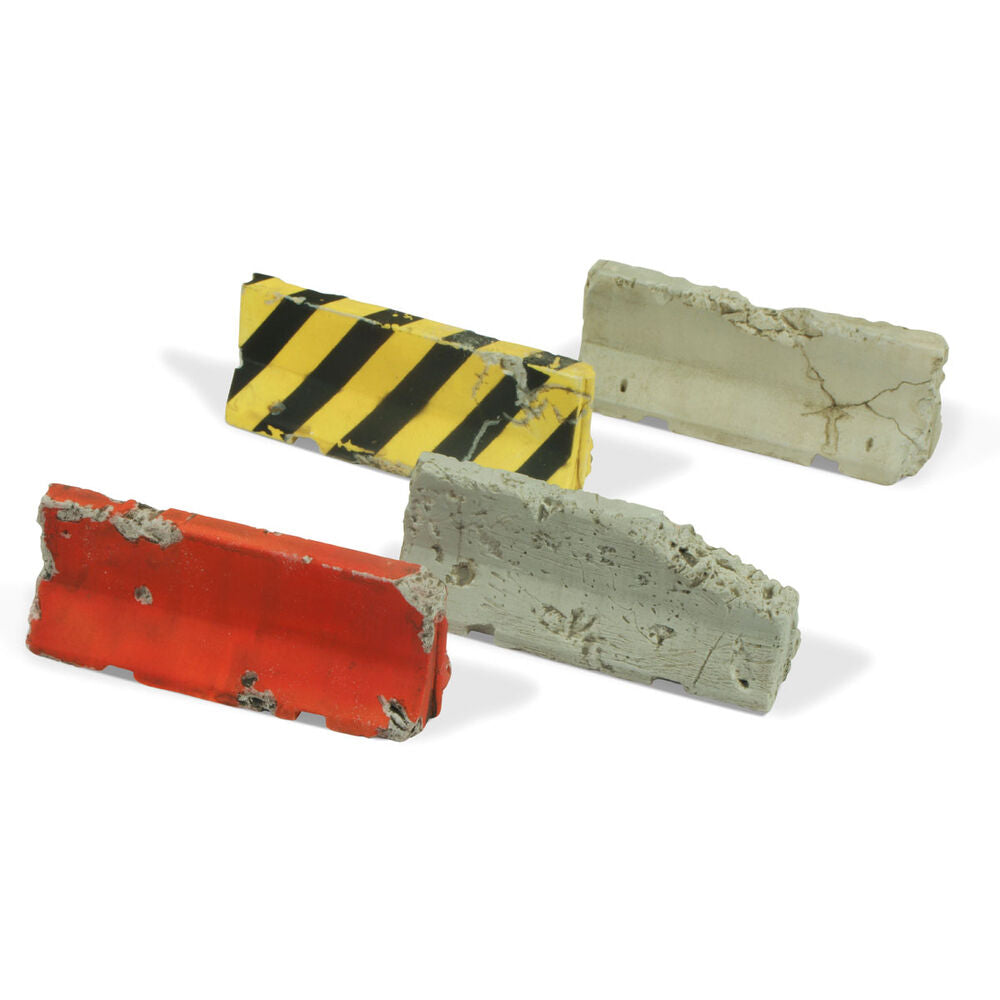 Vallejo Scenics: Damaged Concrete Barriers