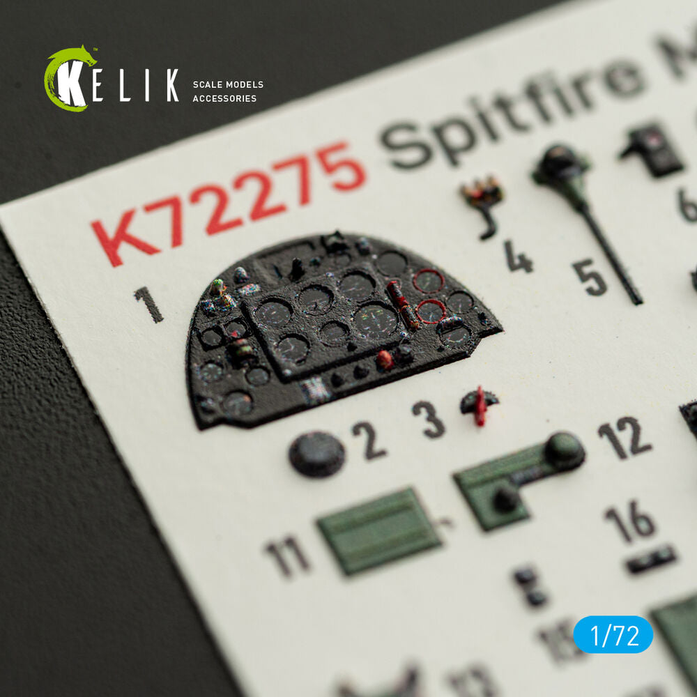Spitfire Mk.II - interior 3D decals for IBG