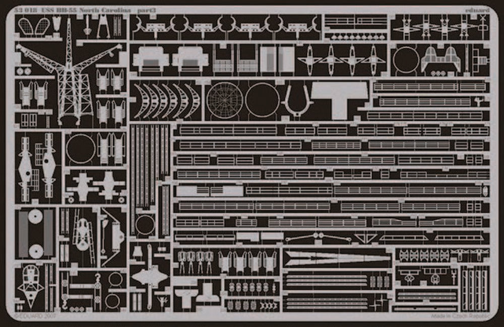 USS BB-55 North Carolina  1/350 für Trumpeter-Bausatz