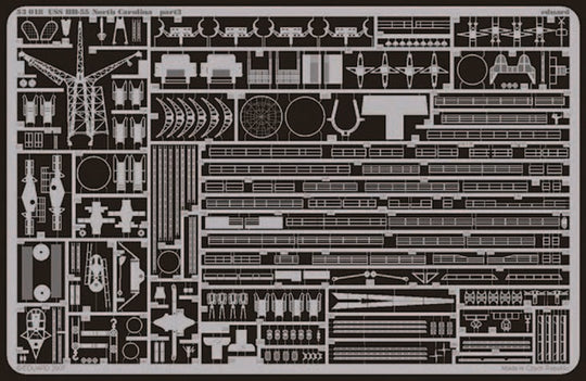 USS BB-55 North Carolina  1/350 für Trumpeter-Bausatz