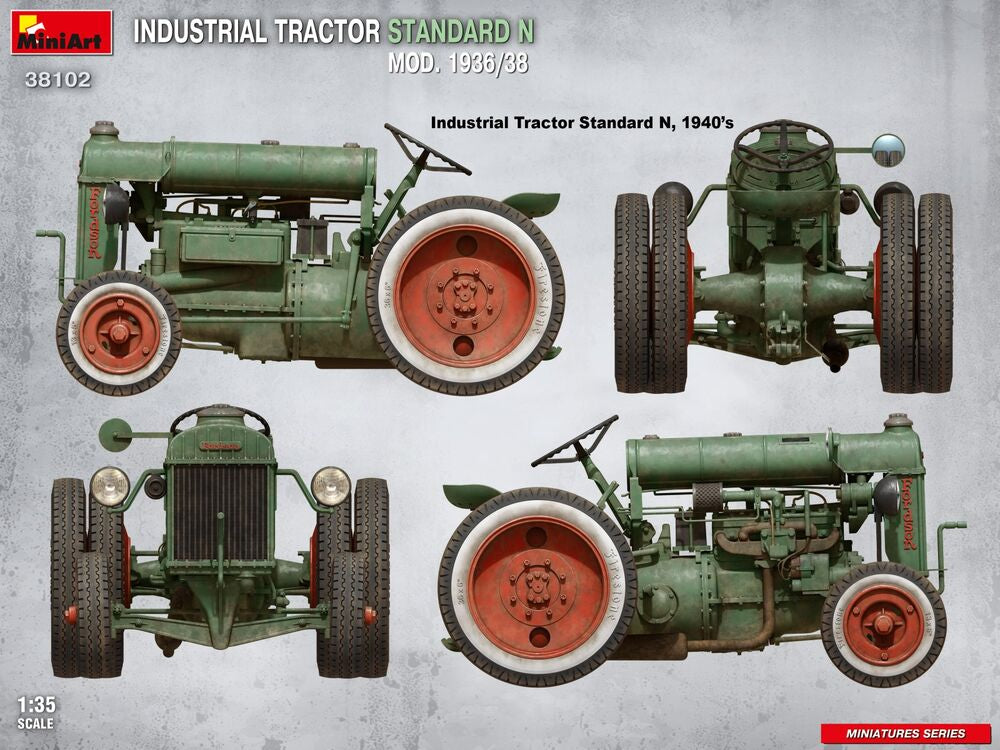 Industrial Tractor Standard N Mod. 1936/38