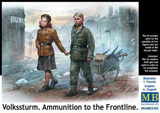 Volkssturm. Ammunition to the Frontline