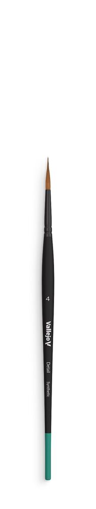 Round Synthetic Brush No. 4