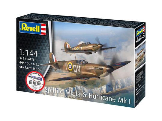 Starter Kit Spitfire Mk.Ia & Hurricane Mk.I