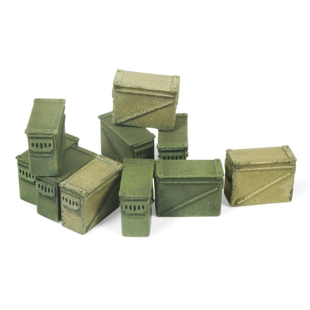 Vallejo Scenics: Large Ammo Boxes 12.7 mm
