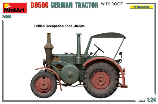 German Tractor D8506 w/Roof
