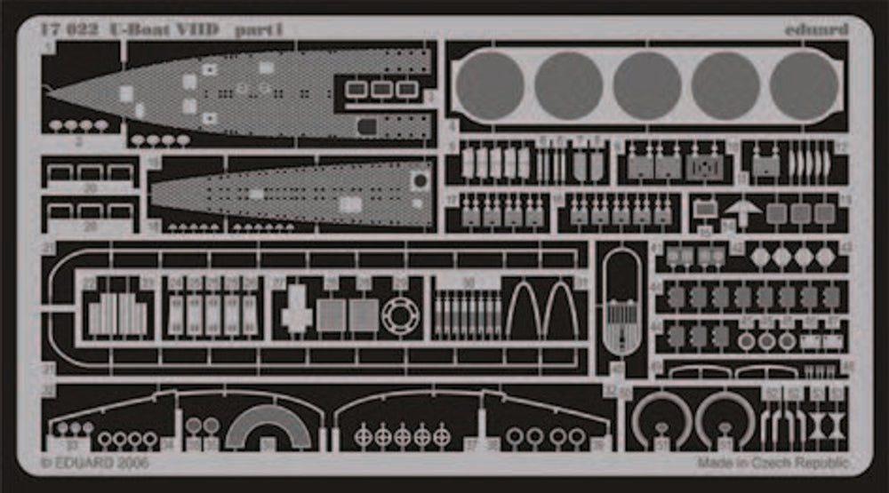U-Boat VIID für Revell Bausatz 05009