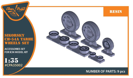 CH-54A Tarhe wheel set for ICM kits