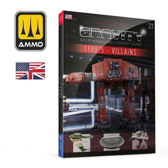 GRAVITY 2.1 - Sci-Fi Modelling's Perfect Guide - 1980's Part 12: Villains ENGLISH