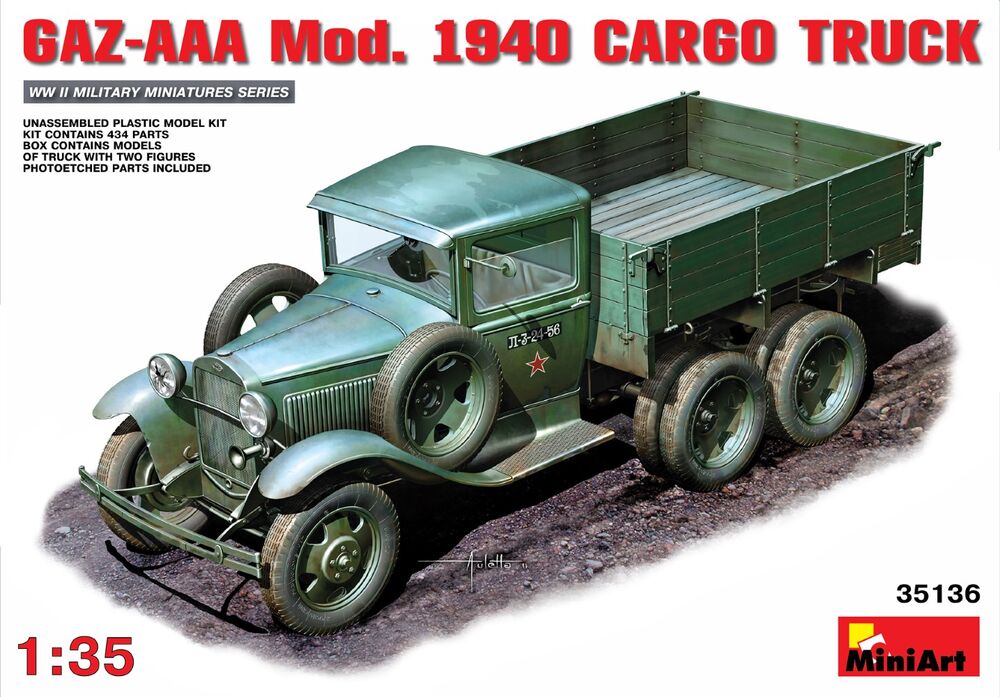 GAZ-AA?. Mod. 1940. Cargo Truck