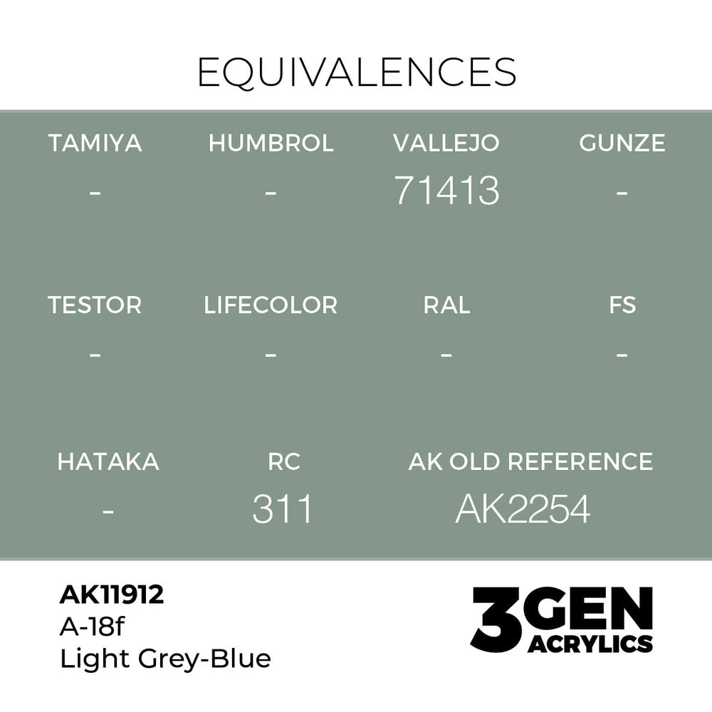 A-18f Light Grey-Blue
