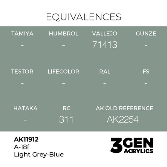 A-18f Light Grey-Blue