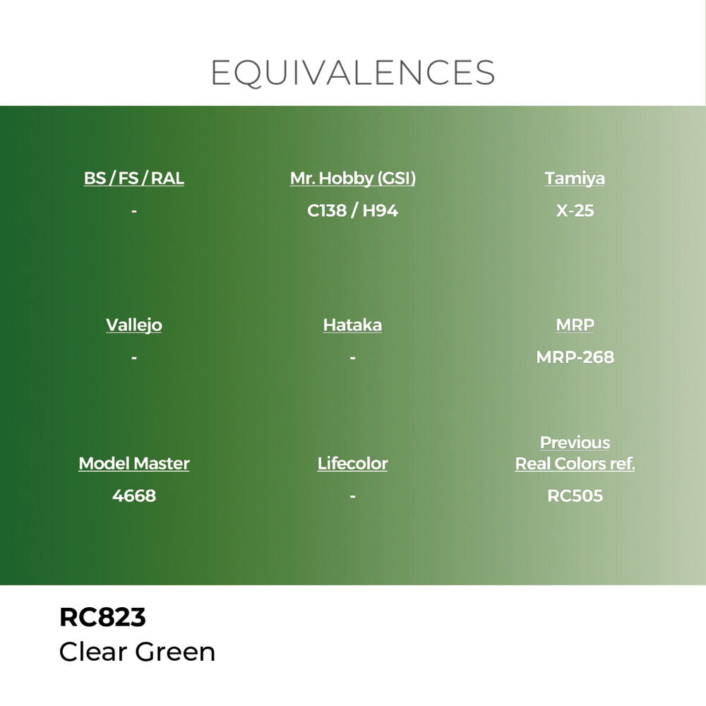 Real Colors: Clear Green 17 ml.