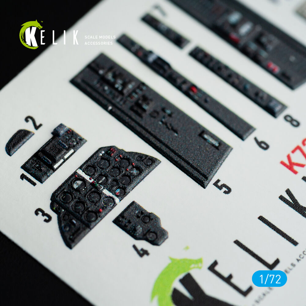 MiG-21 F-13  interior 3D decals for Revell kit