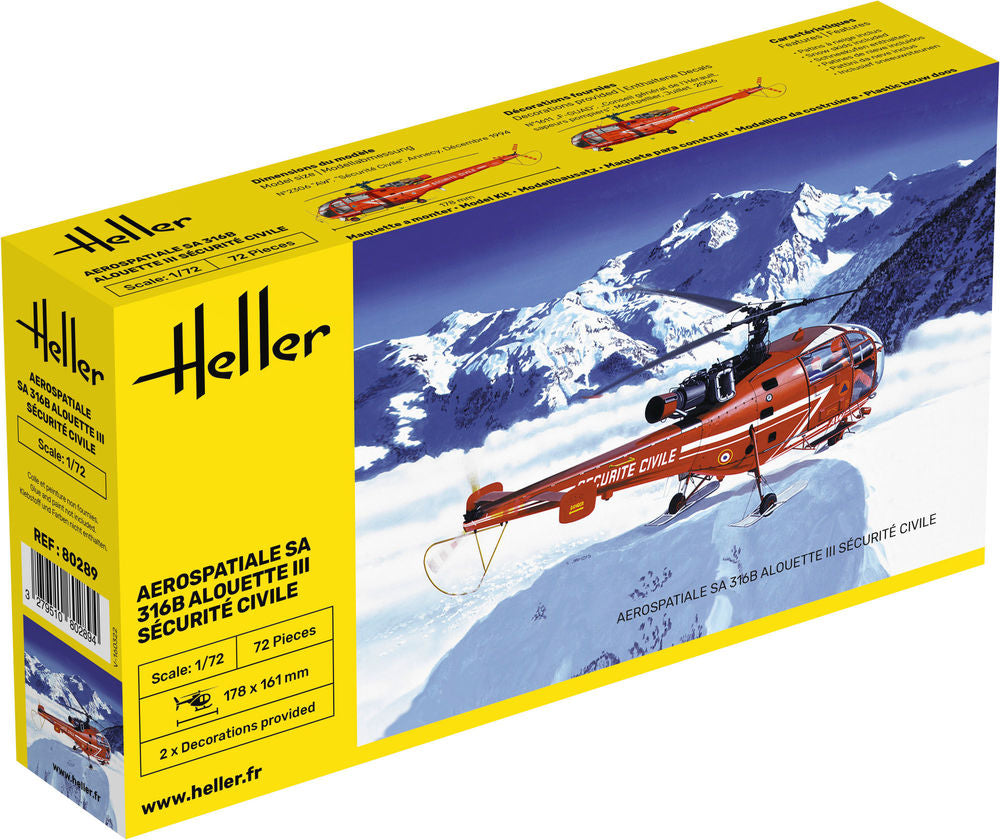 Alouette III Sécurité Civile