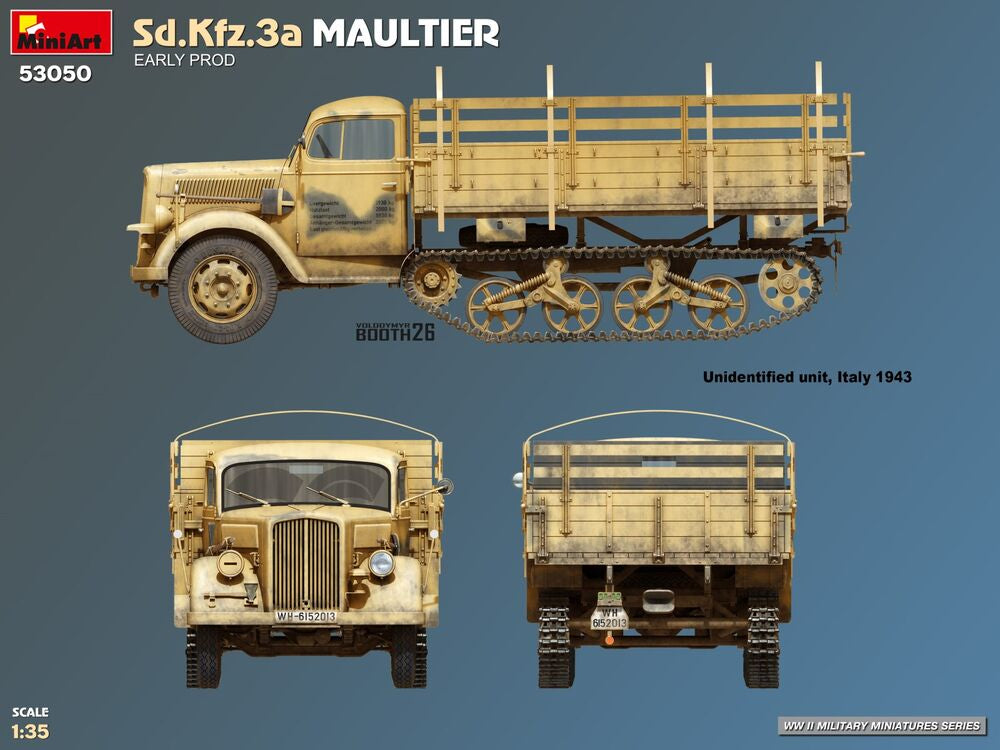 Sd.Kfz.3a Maultier. Early Prod