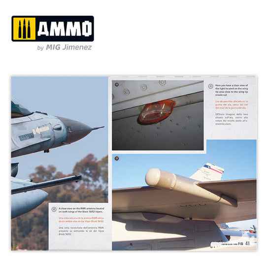 F-16 Fighting Falcon / VIPER - VISUAL MODELERS GUIDE (English, Castellano, Italiano)