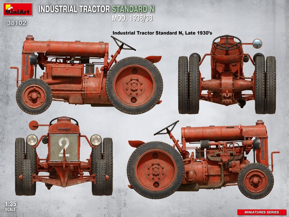 Industrial Tractor Standard N Mod. 1936/38