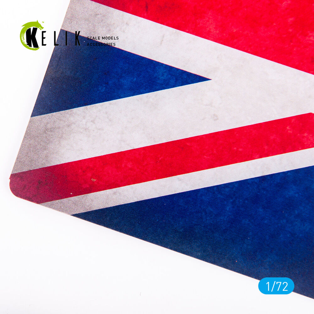 Great Britain Flag - Base - Acrylic 3 mm (280 x 180 mm) (170 g)